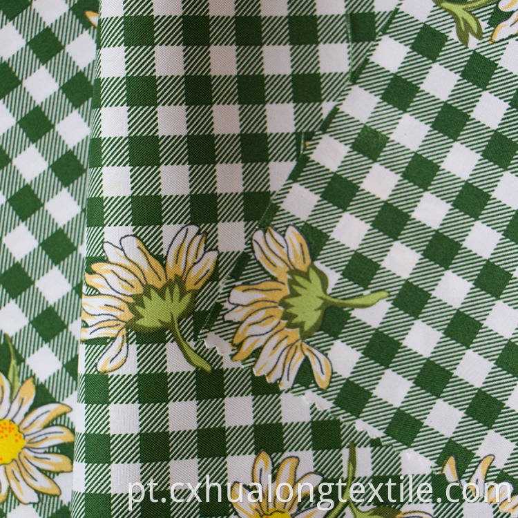 100% polyester mini matt printed fabric